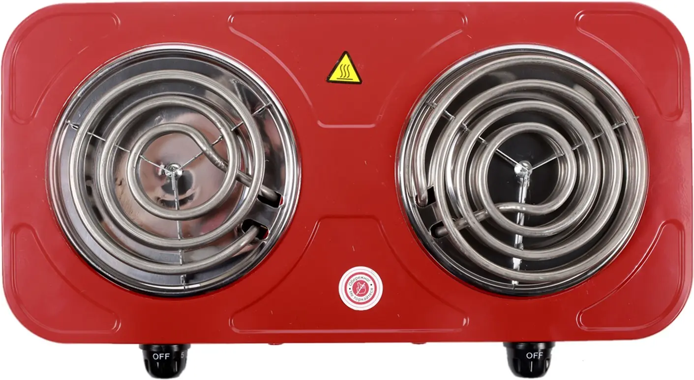 Настольная электрическая плита Milano HP-1025R (Red)