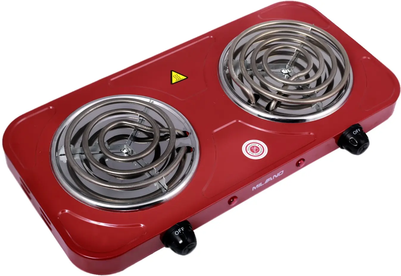 Настольная электрическая плита Milano HP-1025R (Red)