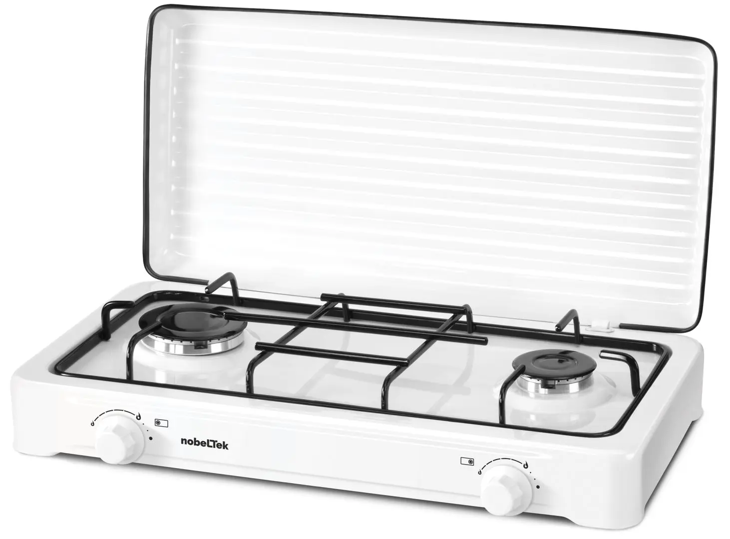 Aragaz de masa NobelTek NLT PE2GA (White)