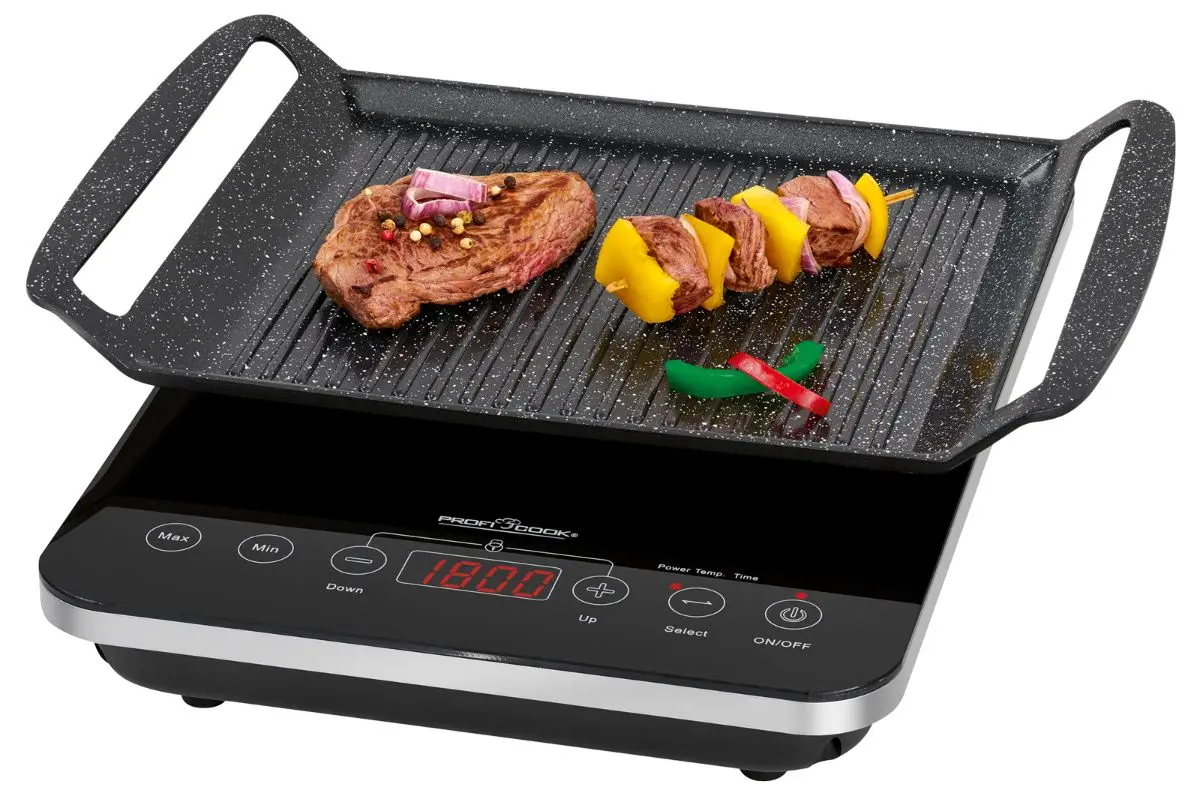 Plita de masa cu inductie si grill ProfiCook PC-ITG 1130 (Black) - 2