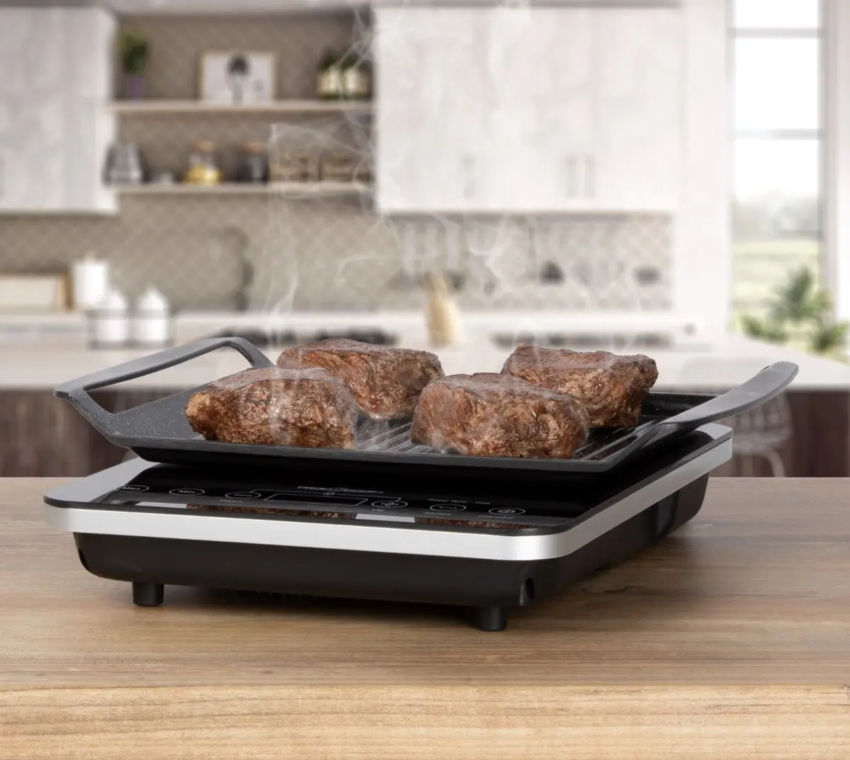 Plita de masa cu inductie si grill ProfiCook PC-ITG 1130 (Black) - 6