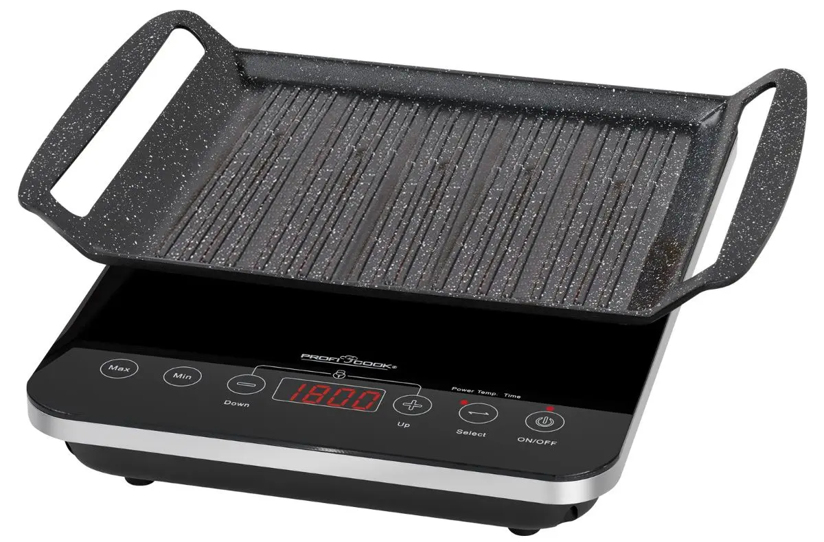 Plita de masa cu inductie si grill ProfiCook PC-ITG 1130 (Black)