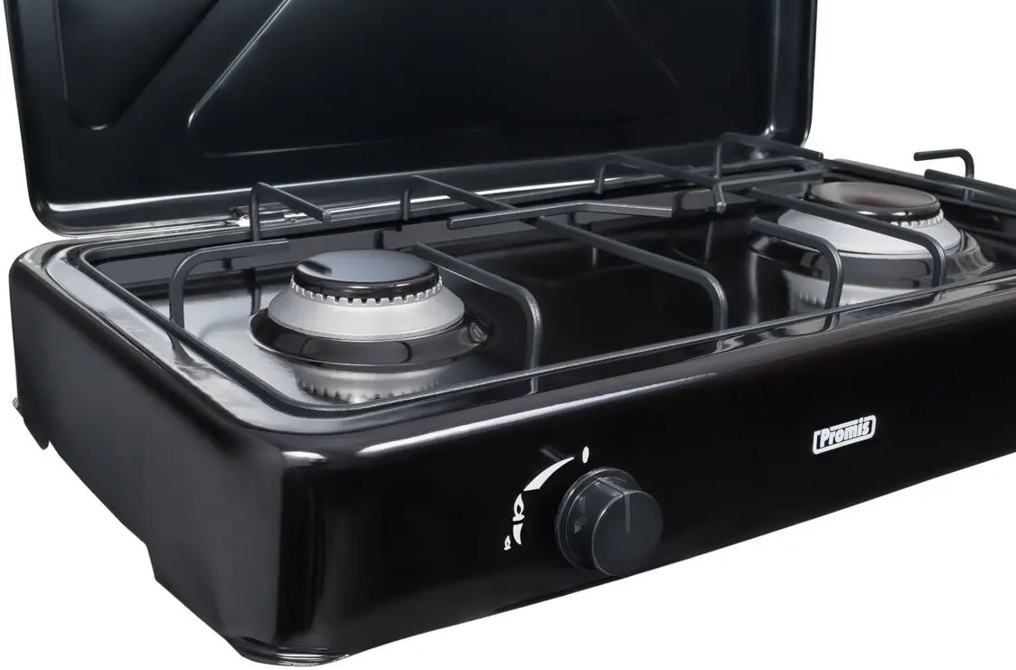 Aragaz de masa Promis KGT-2C (Black)