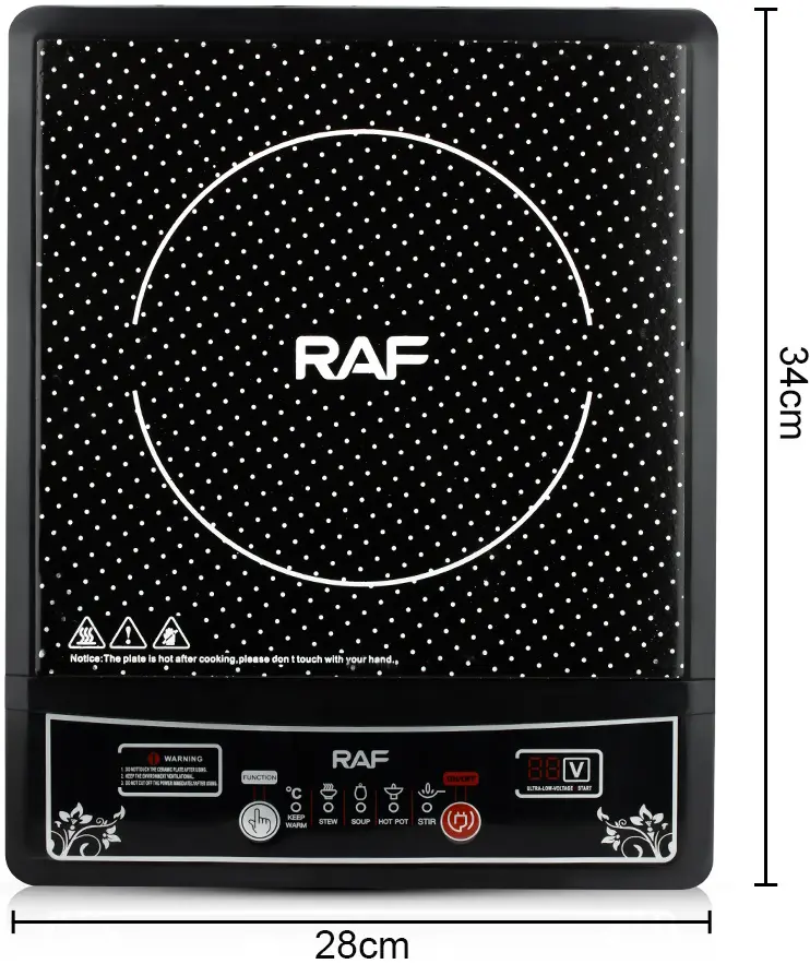 Настольная индукционная плита RAF R.8015 (Black)