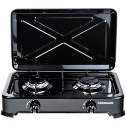 Настольная газовая плита Ravanson K-02TB (Black) Thumb