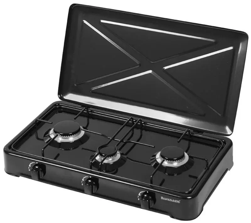 Aragaz de masa Ravanson K-03TB (Black)