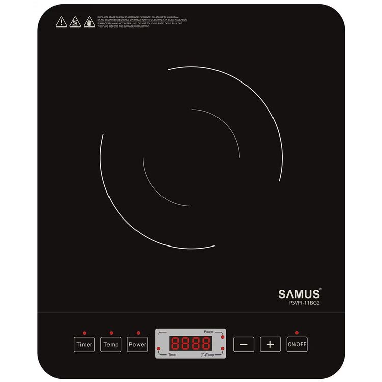 Plita de masa cu inductie Samus PSVFI-11BG2 (Black)