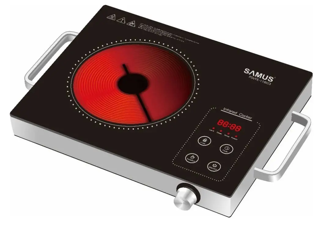 Plita de masa Samus PSVFE-11BG3 (Black)