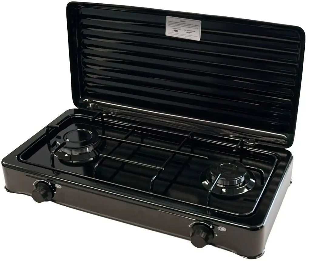 Настольная газовая плита Smile KN-02/1KB (Black)