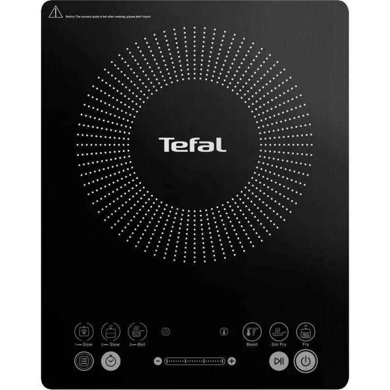 Plita cu inductie de masa Tefal EveryDay Slim IH210801 (Black)