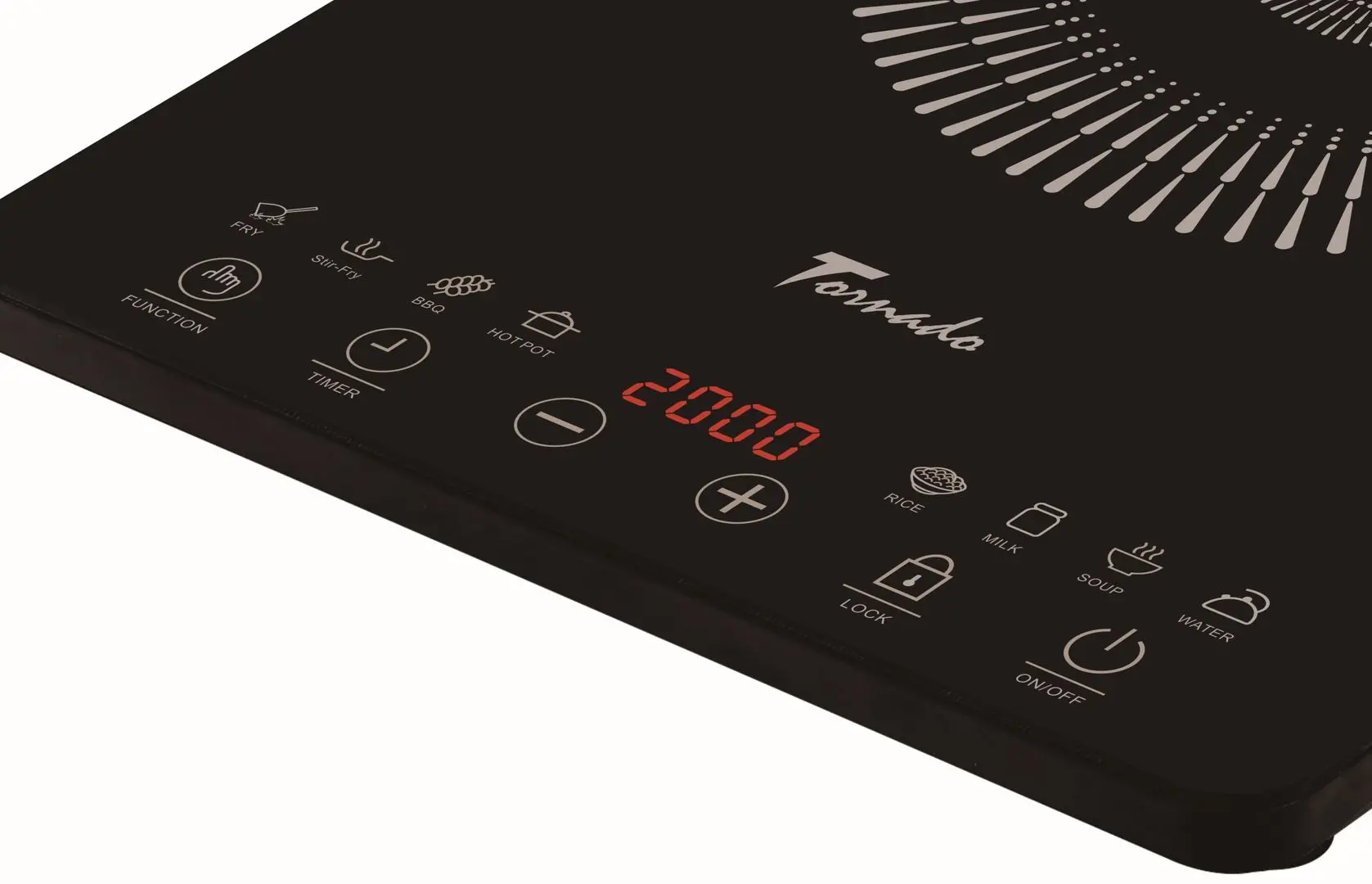 Plita cu inductie de masa Tornado TRXD-SL43IND (Black)