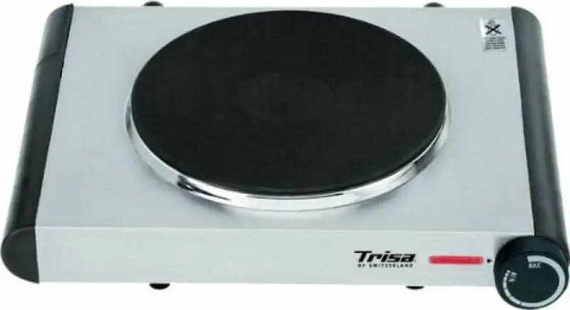 Настольная электрическая плита Trisa Speady Cook 7752 7512 (Black/Silver)