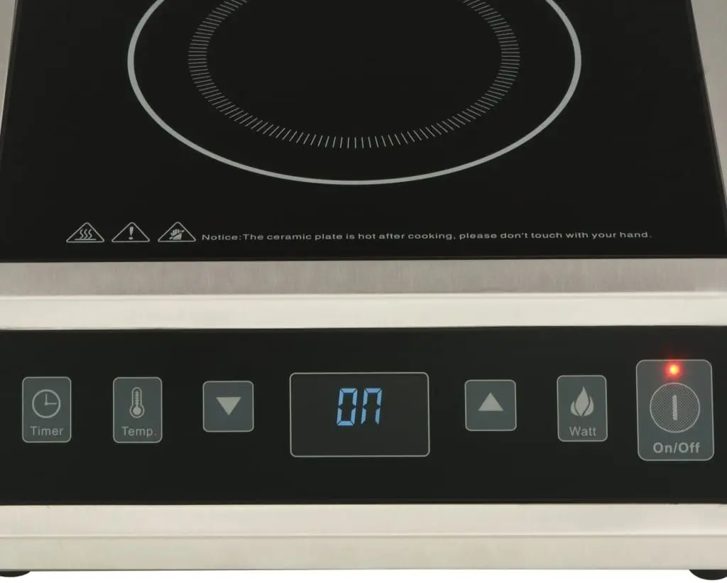 Настольная индукционная плита VidaXL 50981 (Silver/Black)