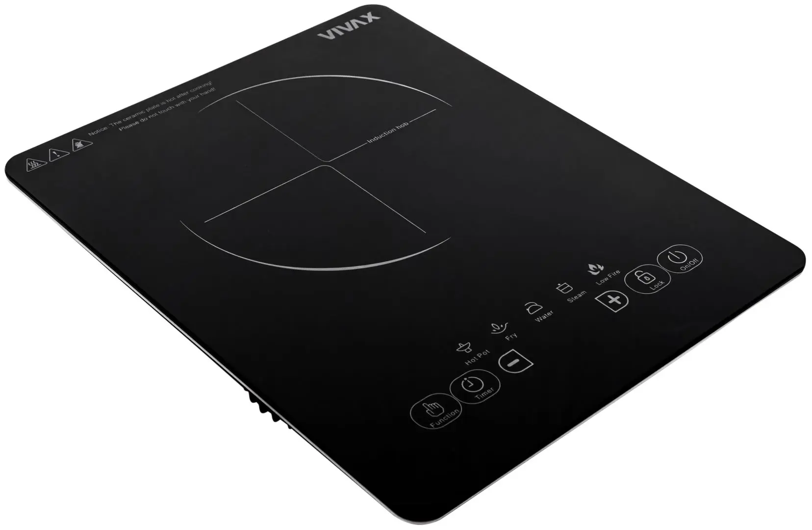Настольная индукционная плита Vivax HPI-1500TP (Black)