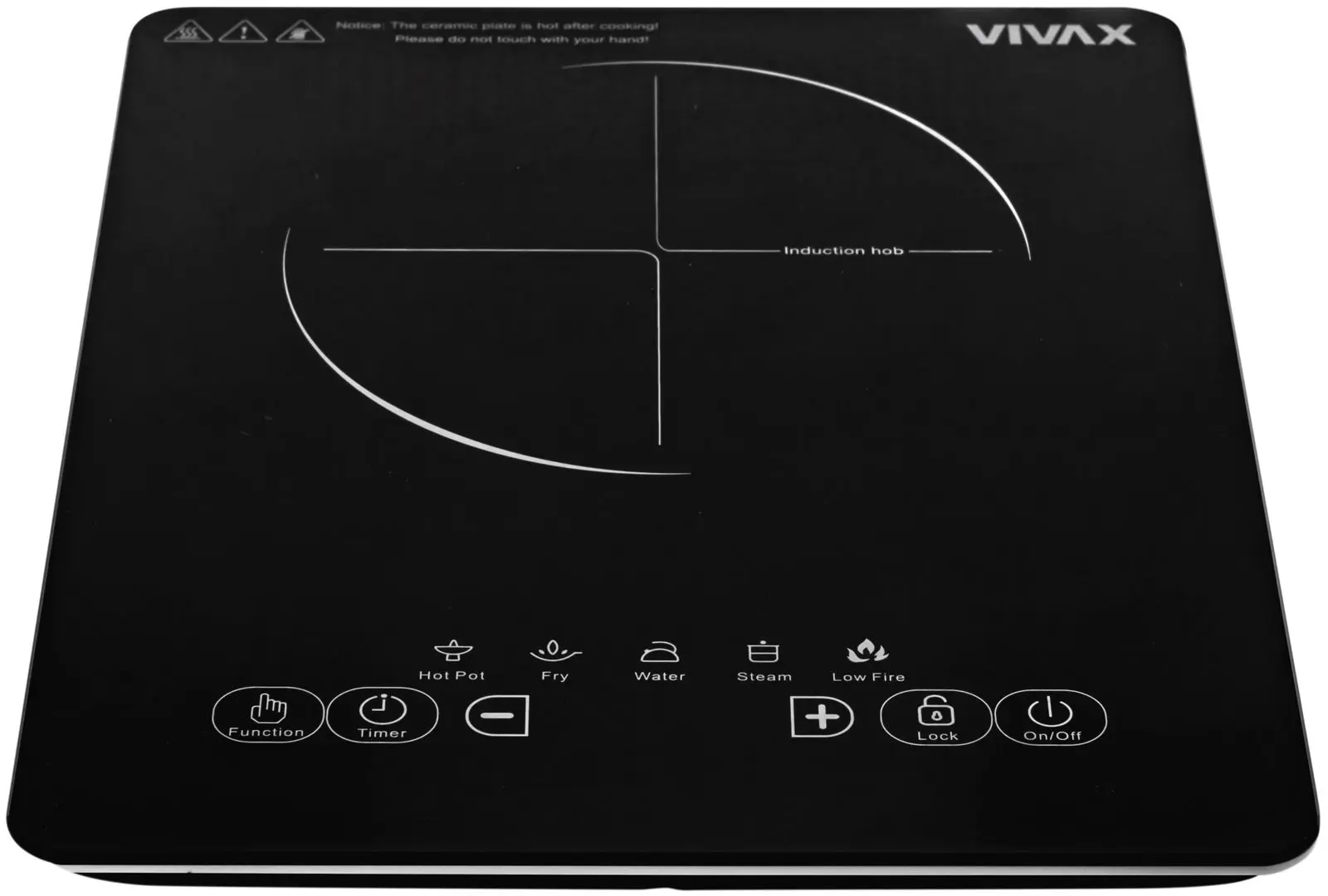 Настольная индукционная плита Vivax HPI-1500TP (Black)