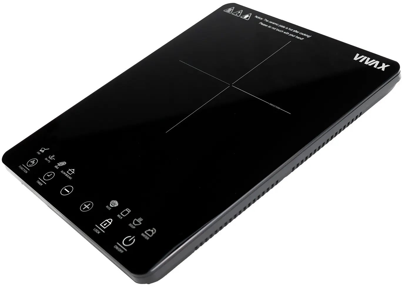 Plita de masa cu inductie Vivax HPI-2001TP (Black)