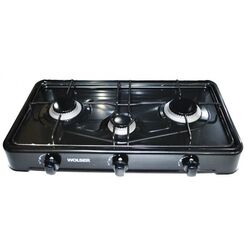 Plita de masa pe gaz Wolser WL-F 03 BE (Black)