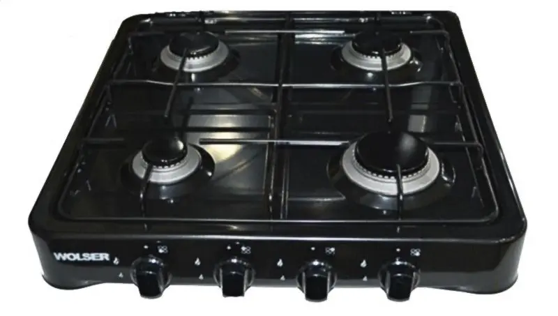 Настольная газовая плита Wolser WL-F 04 BE (Black)