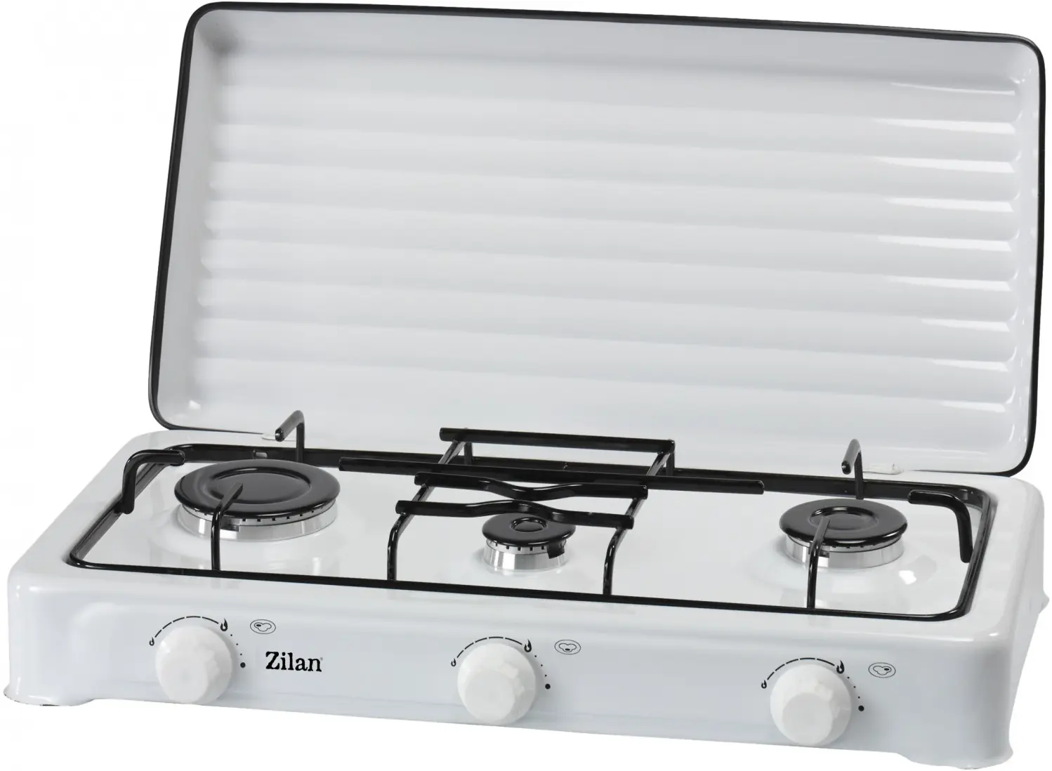 Настольная газовая плита Zilan ZLN0032 (White)