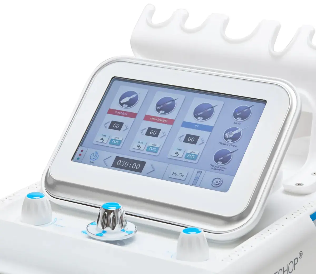 Aparat cosmetologic 6in1 Activeshop Hydrogen H2+ New Generation 148507 (White) - 6