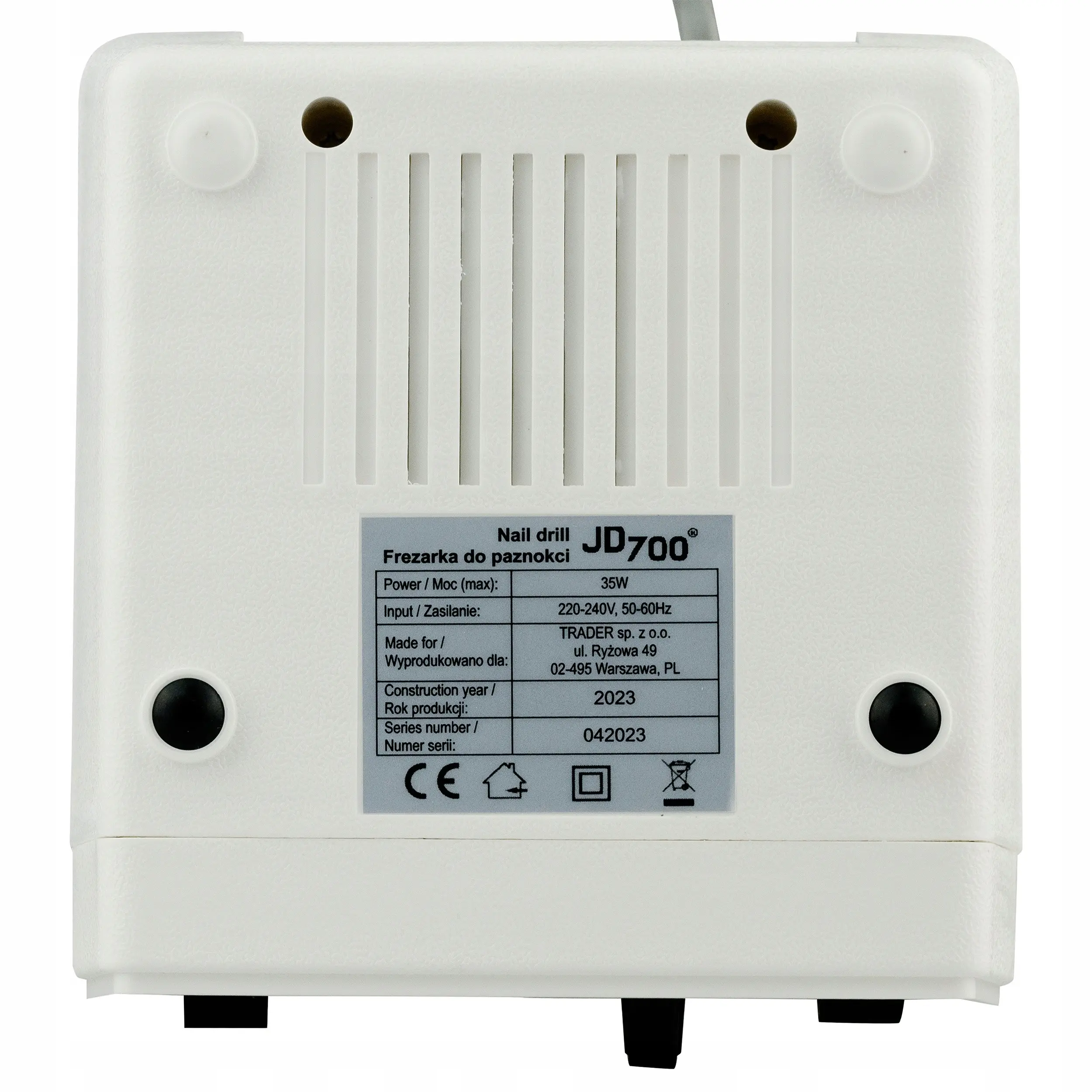 Аппарат маникюрный Activeshop Activ Power JD700 128660 (White)