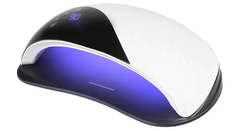 Lampă pentru manichiură Activeshop Modern Big 90W 128446 (White/Black)