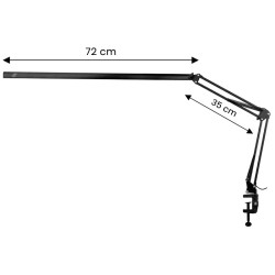 Lampa de tratament Activeshop All4light Lashes Line 2 130994 (Black) Thumb