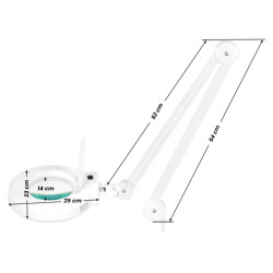 Лампа с лупой Activeshop S4 114196 (White) Thumb