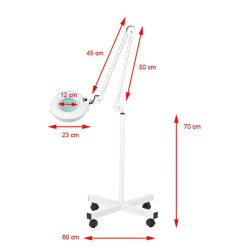 Lampa cu lupa Activeshop S4 114428 (White) Thumb