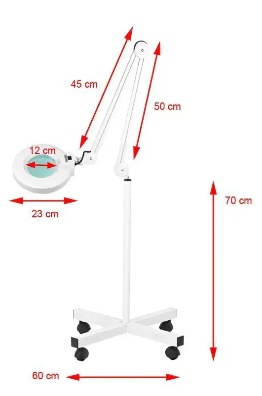 Lampa cu lupa Activeshop S4 114428 (White)