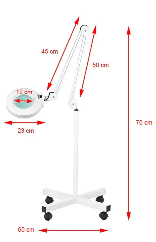 Lampa cu lupa Activeshop S4 124695 (White)
