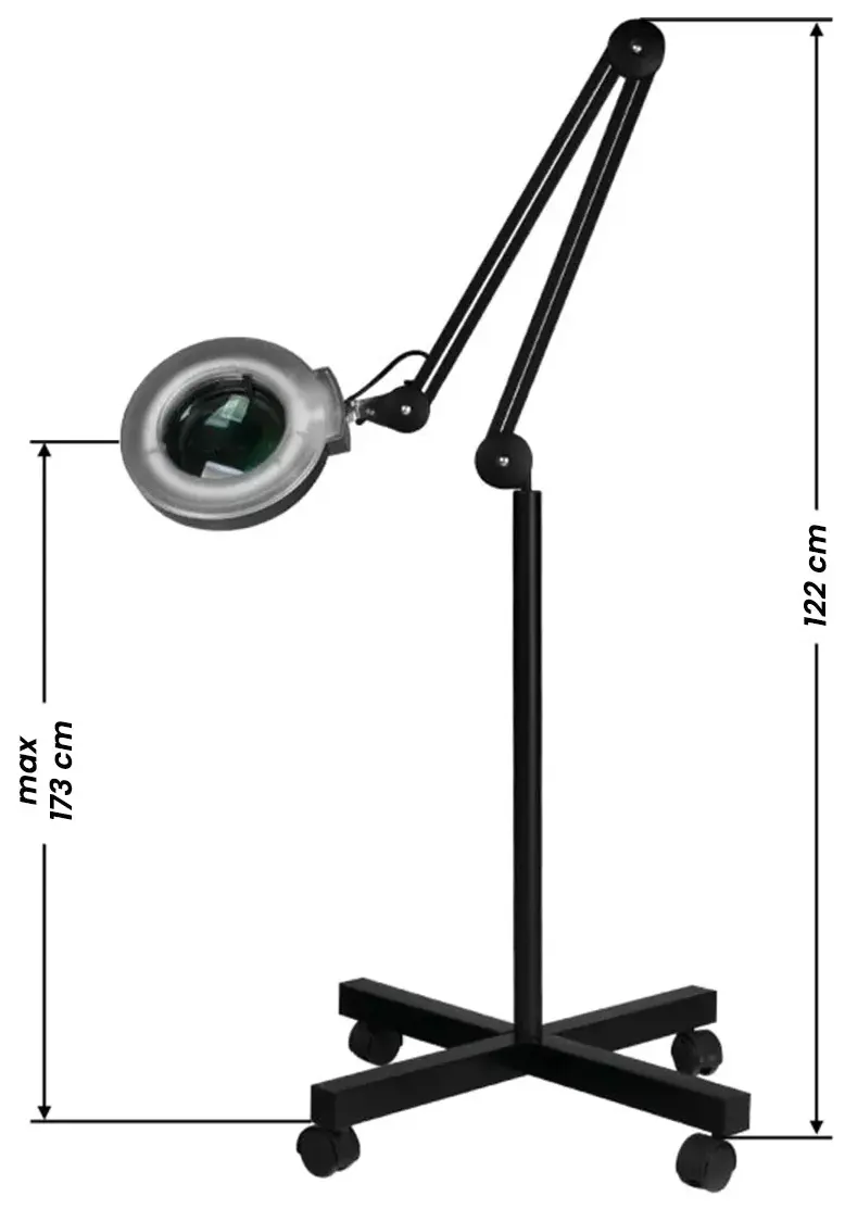 Lampa cu lupa Activeshop S4 128922 (Black)