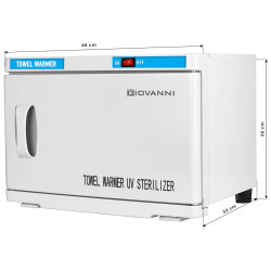 Incalzitor de prosoape cu sterilizare UV Activeshop UV-C 130976 (White) Thumb