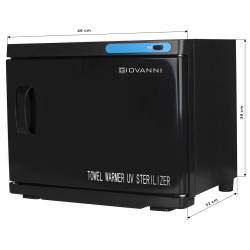 Incalzitor de prosoape cu sterilizare UV Activeshop UV-C 130978 (Black) Thumb