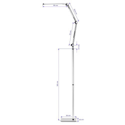 Lampа de tratament Activeshop Yoga 148578 (Silver) Thumb