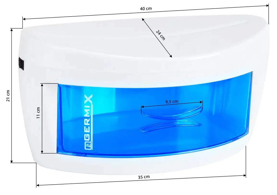 Sterilizator Activeshop UV-C Germix (White/Blue)