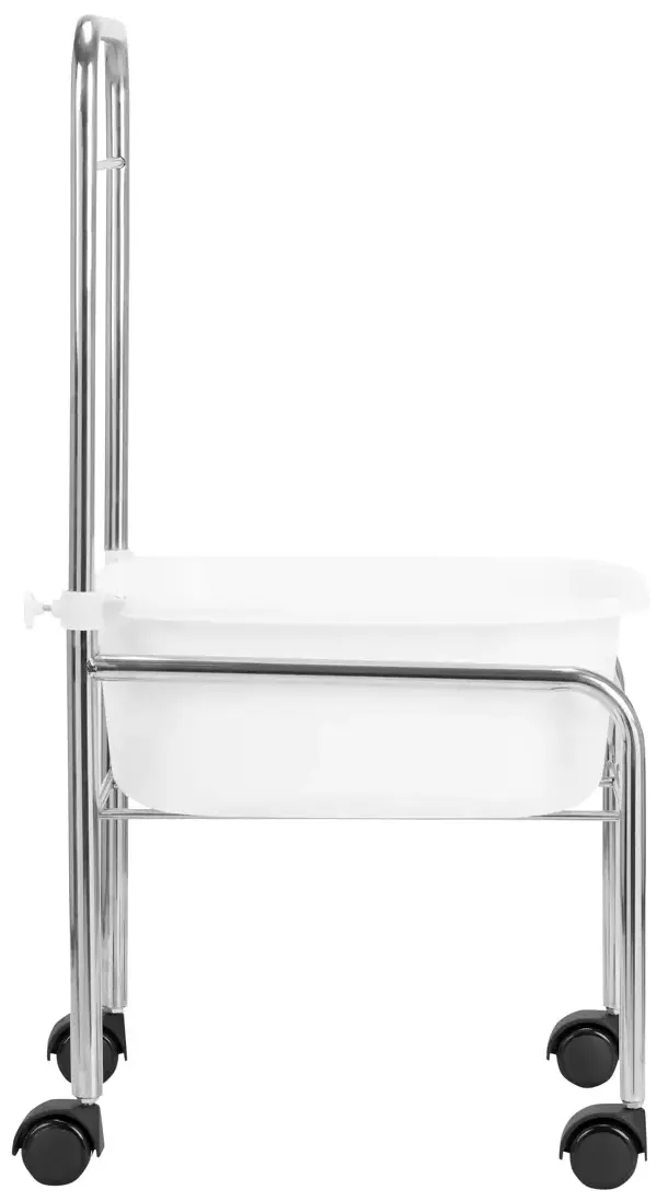 Ванночка для педикюра передвижная Activeshop 126249 (White/Chrome) - 3