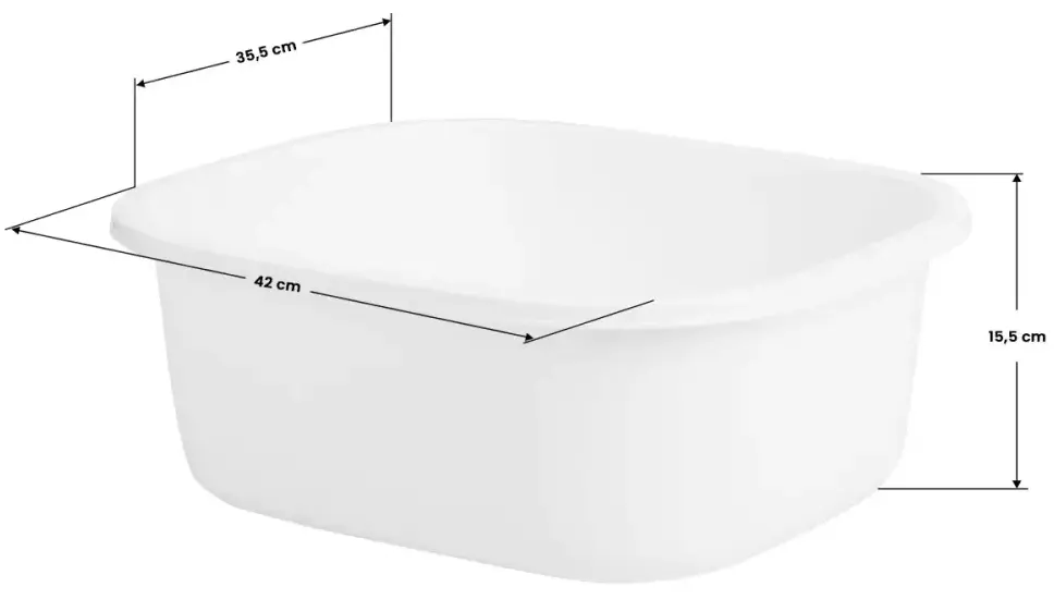 Baie mobilă pentru pedichiură Activeshop 126397 (White) - 3