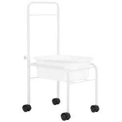 Baie mobilă pentru pedichiură Activeshop 126397 (White)