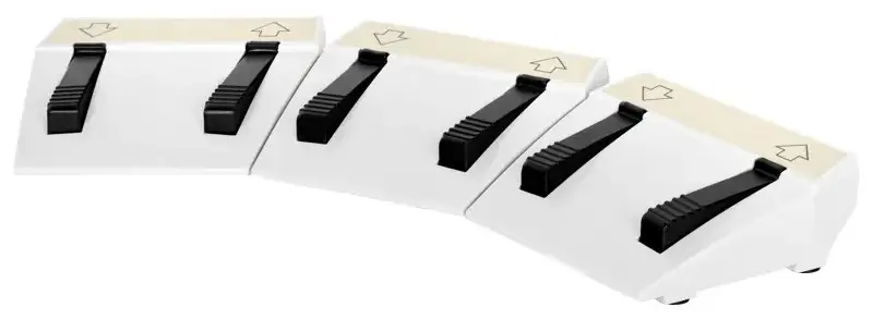 Педаль для кресла косметолога Azzurro 3 Motor 124240 (White/Black)