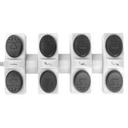 Pedala pentru fotoliu cosmetologic Azzurro 4 Motor 122972 (Black/White) Thumb