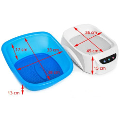 Ванночка для педикюра Azzurro 106977 (White/Blue) Thumb