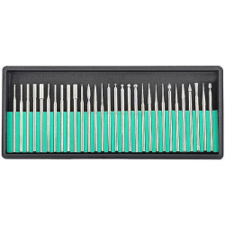 Набор фрез для маникюра и педикюра BeautyOne DBD-F 30 (Silver)