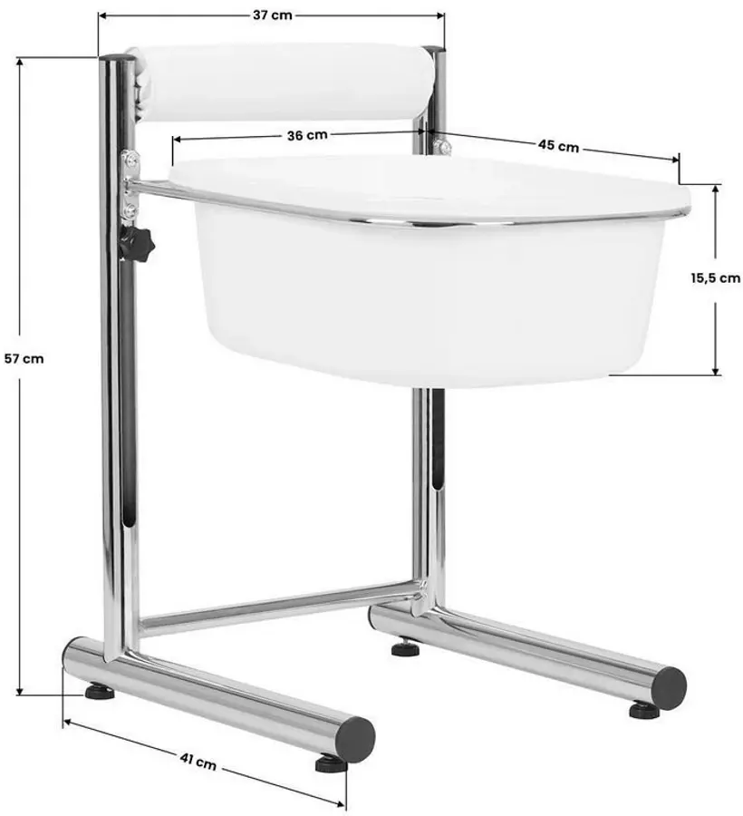 Ванночка для педикюра BeautyOne Pedivanicka (White) - 7