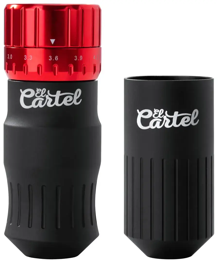 Татуировочная машинка El Cartel Vispa 150975 (Black/Red)