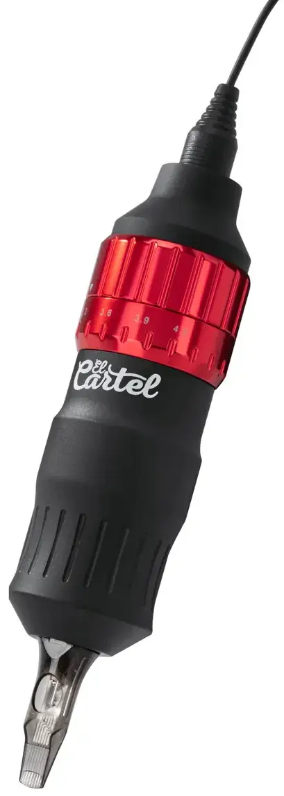 Татуировочная машинка El Cartel Vispa 150975 (Black/Red)