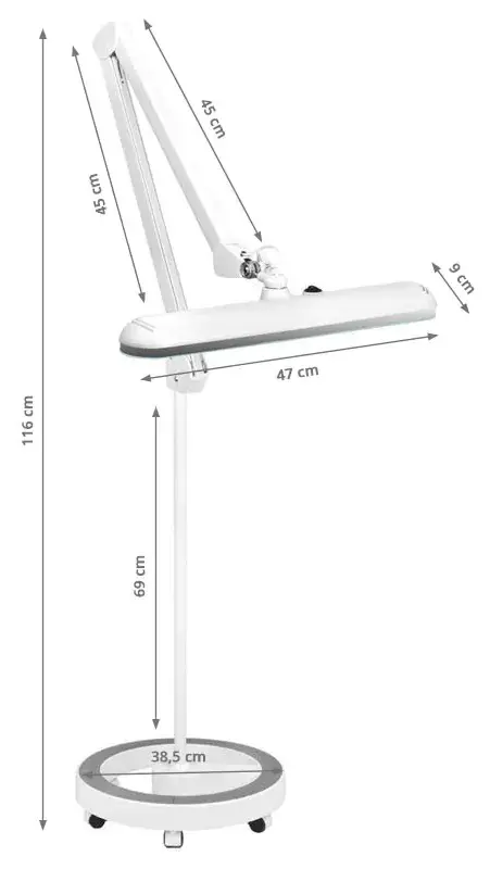 Lampa de tratament Elegante 801-s 124717 (White) - 2