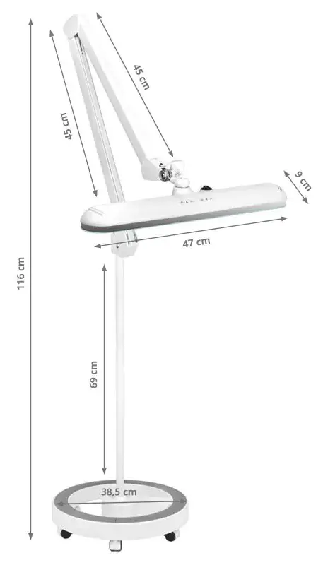 Lampa de tratament Elegante 801-tl 124718 (White)