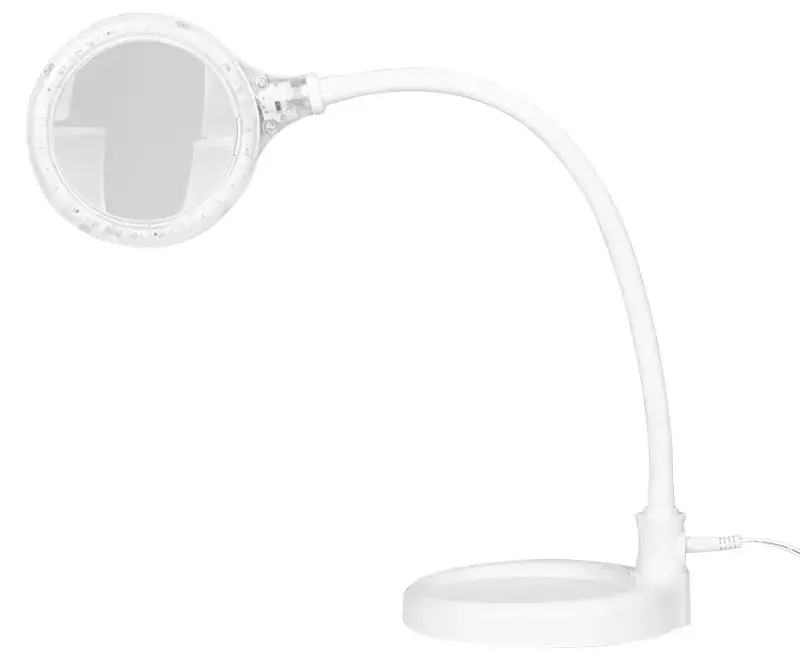 Лампа с лупой Elegante 2014-2r 127412 (White)