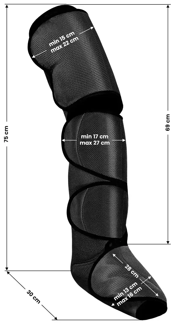 Aparat de drenaj limfatic Elegante 138502 (Black) - 3